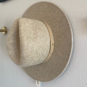 Lack of Color Carlo Mack Wool Felt Fedora - Speckled Light Brown